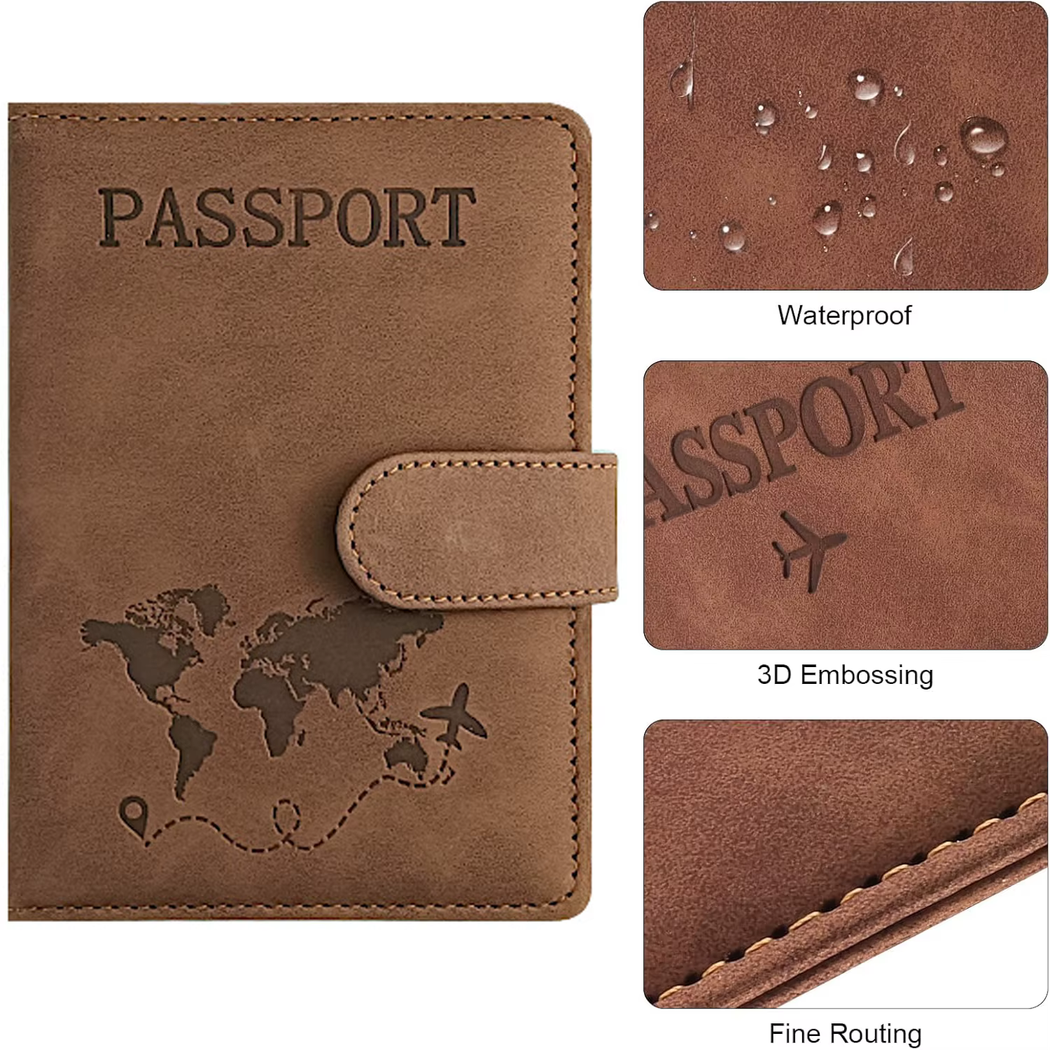 Porte-passeport pour voyage Essentials