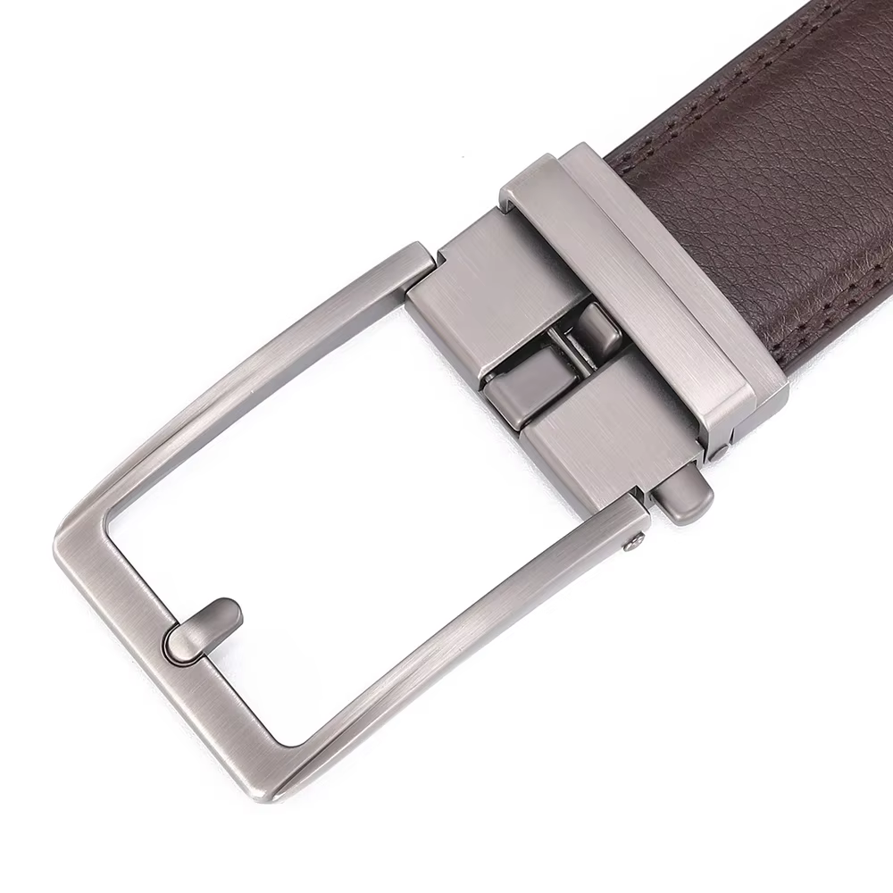 Ceintures clic pour hommes marque de luxe concepteur boucle automatique véritable Original en cuir