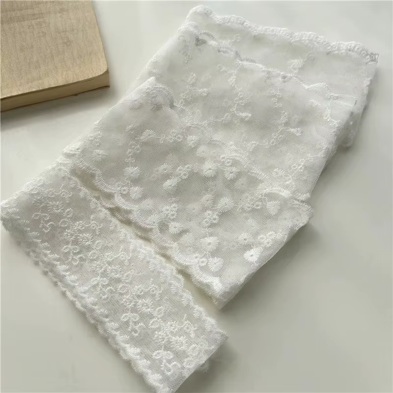 Ceinture élastique en dentelle avec nœud pour femme
