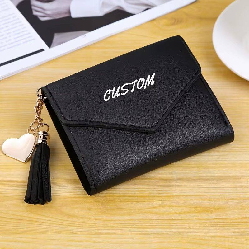 Portefeuille pour femme personnalisé avec lettre