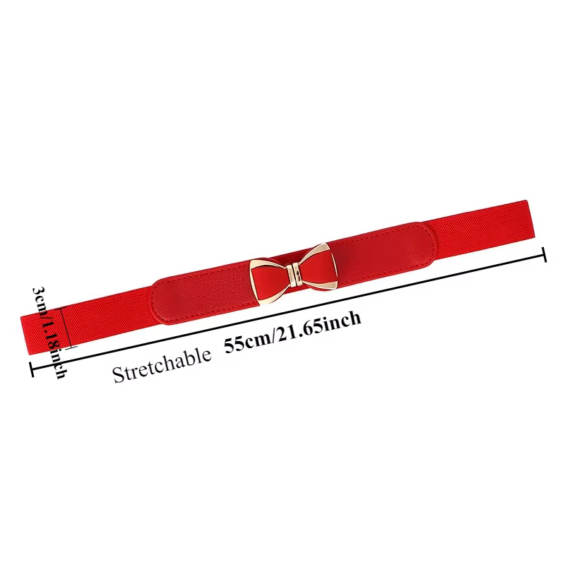 Ceinture à nœud 3D minimaliste de style français