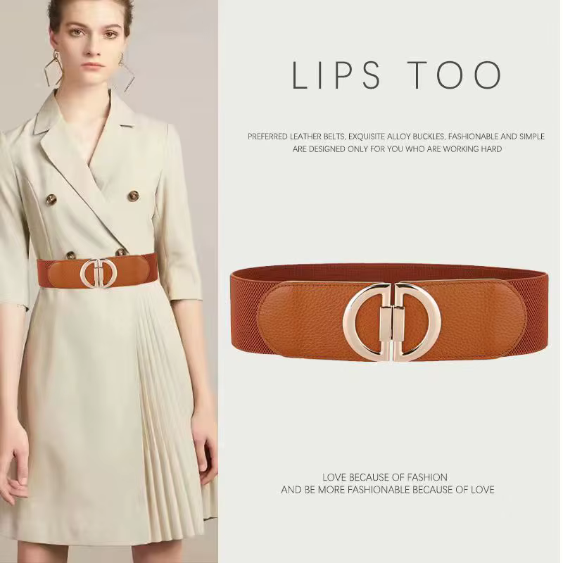 Ceinture de Styliste en Tricot pour Femme