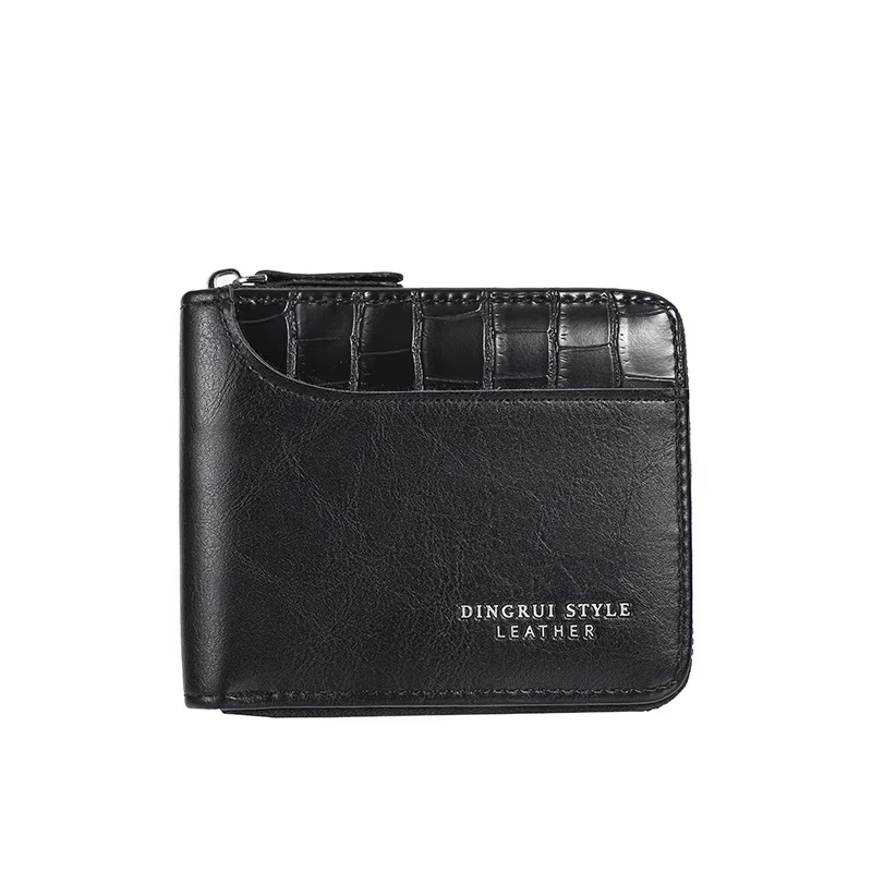 Portefeuille en cuir pour homme