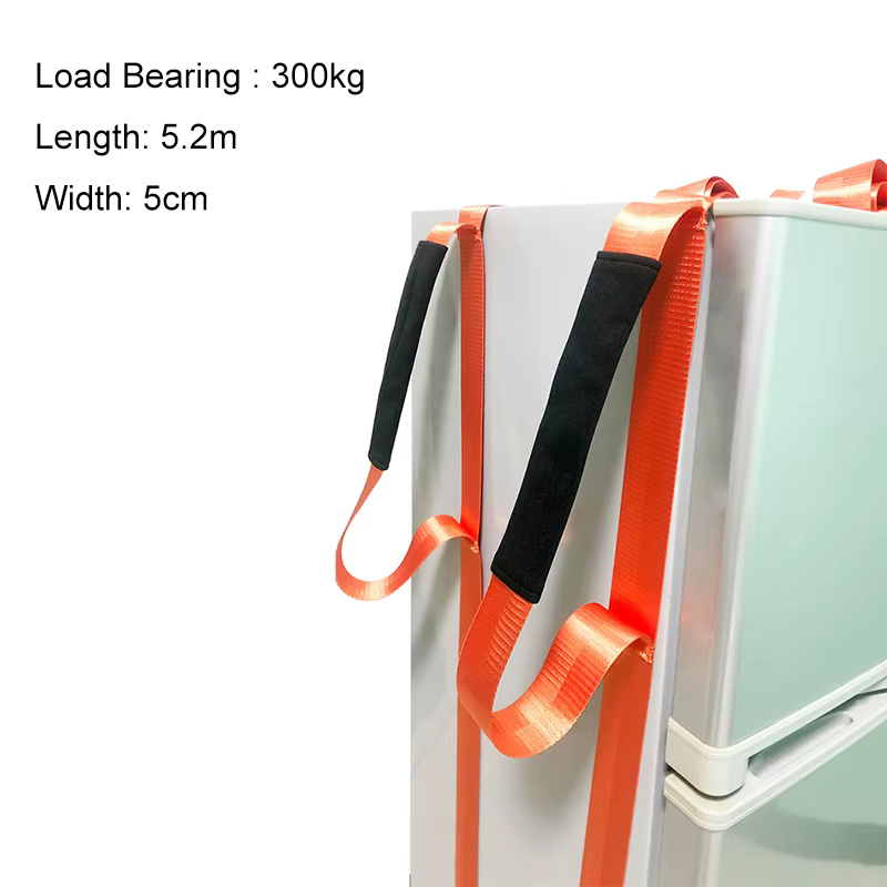 Sangles de Transport avec corde de levage, sangles mobiles, ceinture de Transport pour réfrigérateur, meubles, déplacer avec boîte, outils de levage