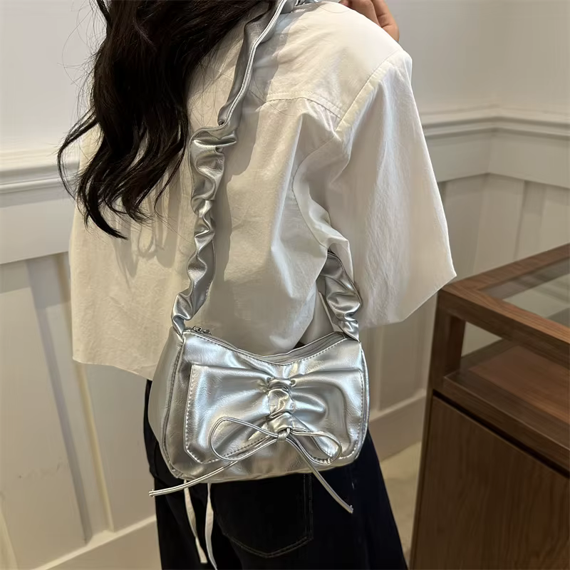 Sacs à main en cuir PU souple pour femmes