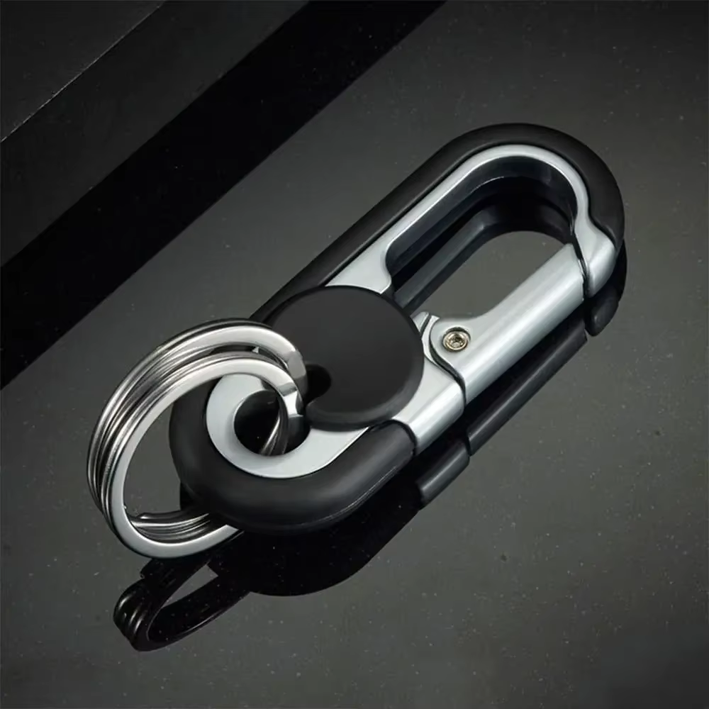 Porte-clés à Double anneau pour hommes