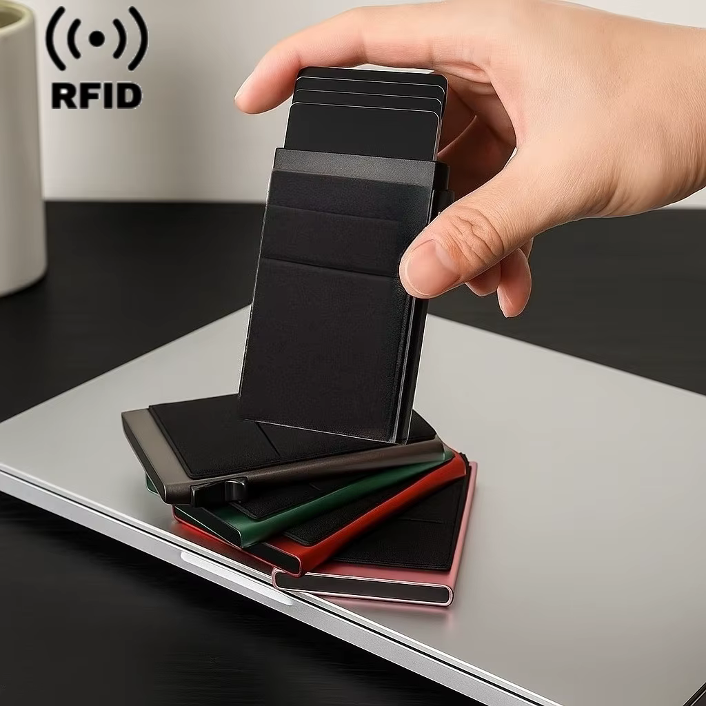 Porte-carte de crédit RFID pour hommes