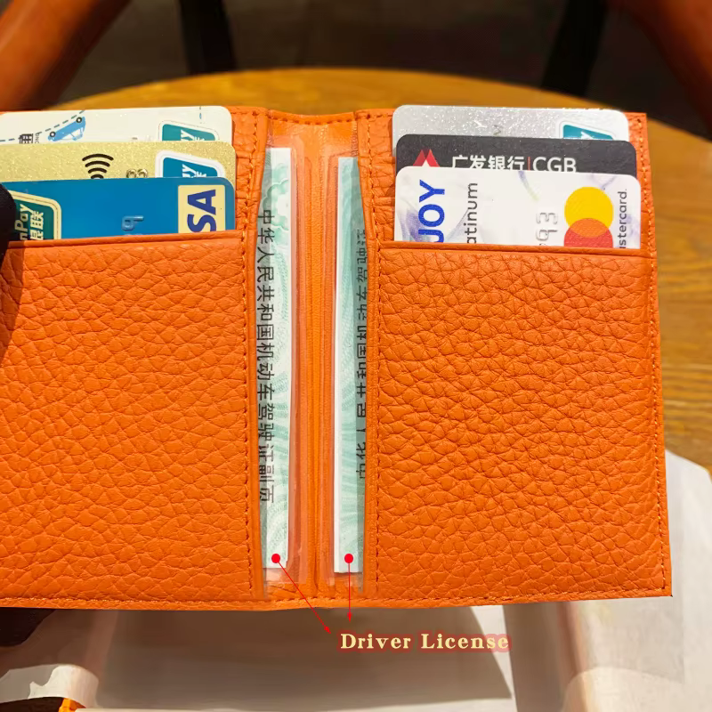 Portefeuille de ramassage réel avec un Design luxueux