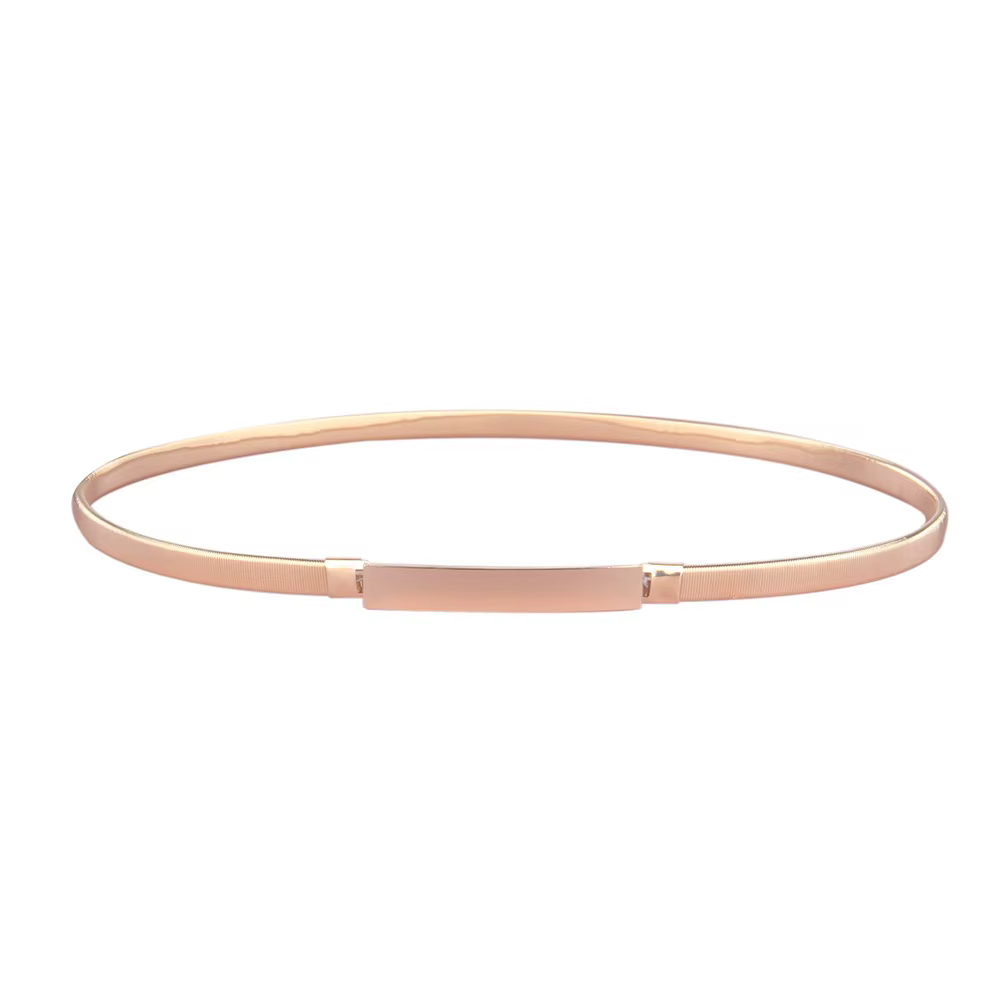 Ceinture en métal doré pour femme
