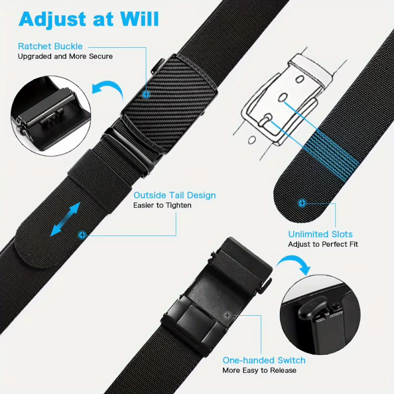 Ceinture élastique pour hommes