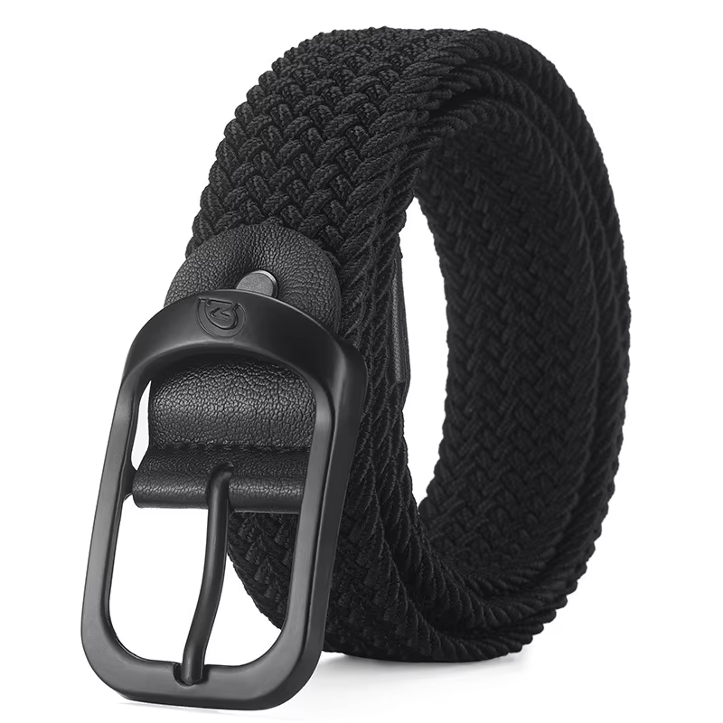 Ceinture élastique tissée décontractée pour hommes et femmes, ceinture de sport de plein air, pas besoin de poinçonnage, ceinture de travail d'escalade pour hommes et femmes, mode