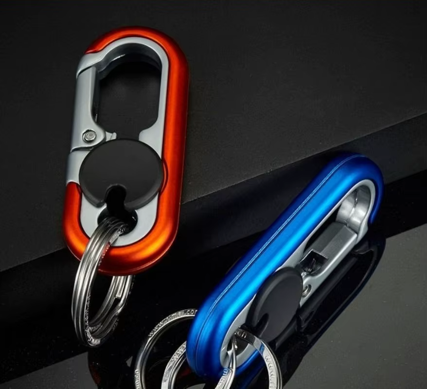 Porte-clés à Double anneau pour hommes