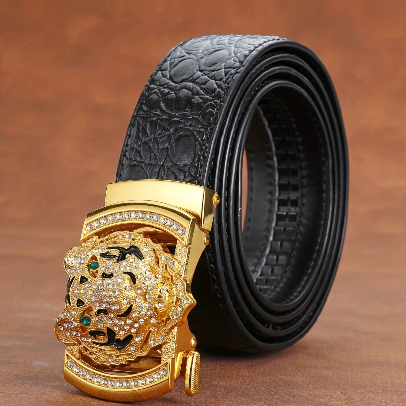 Nouvelle ceinture à boucle automatique pour hommes