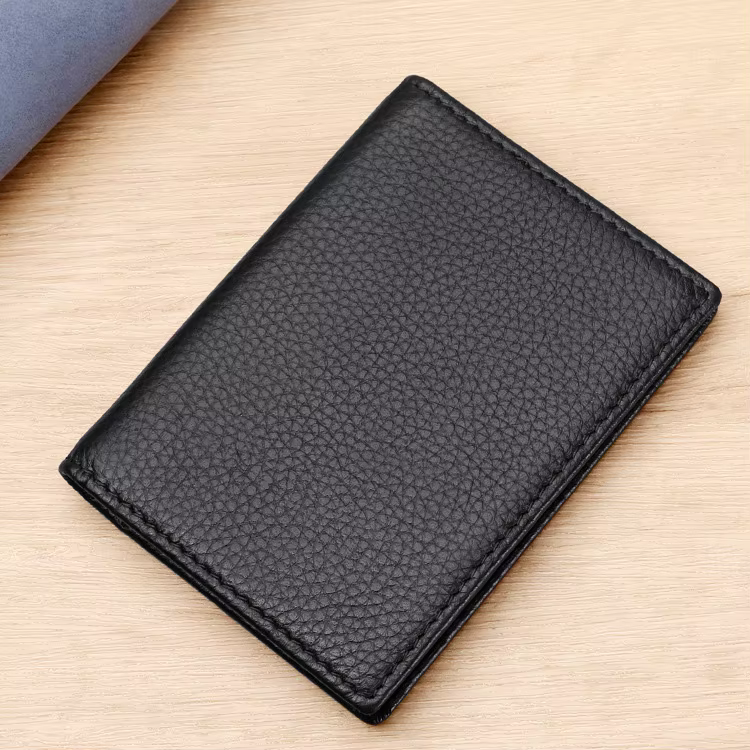 Porte-Cartes en Cuir Minimaliste pour Homme