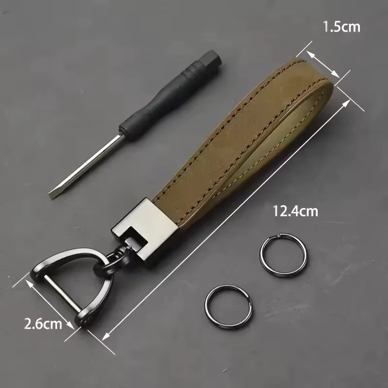 Porte-clés de voiture minimaliste de luxe