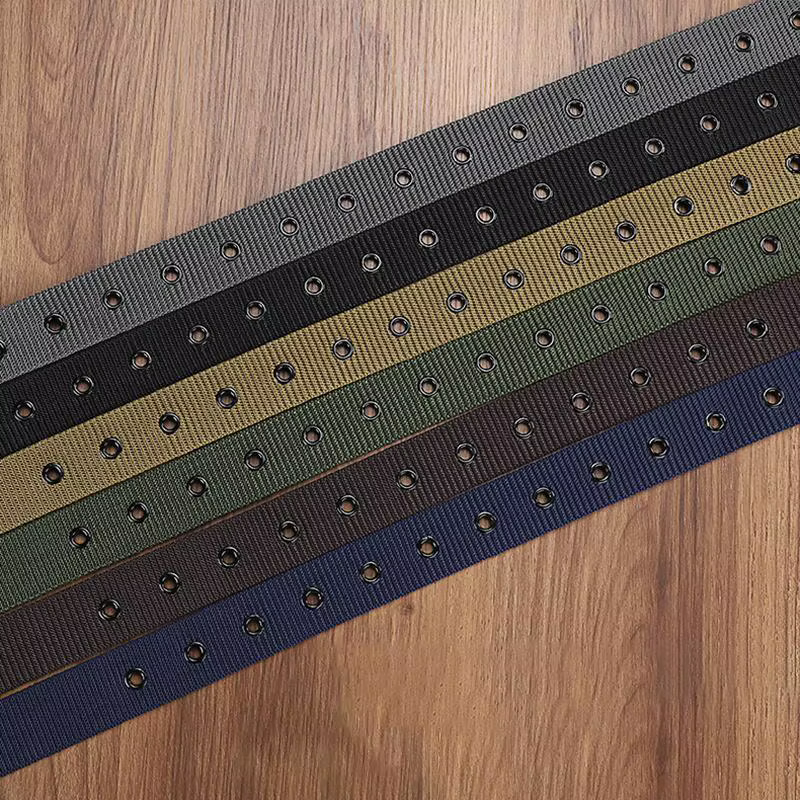 Ceinture pour hommes toile poreuse boucle ardillon