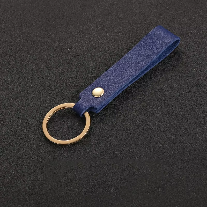 Porte-clés en cuir PU vierge