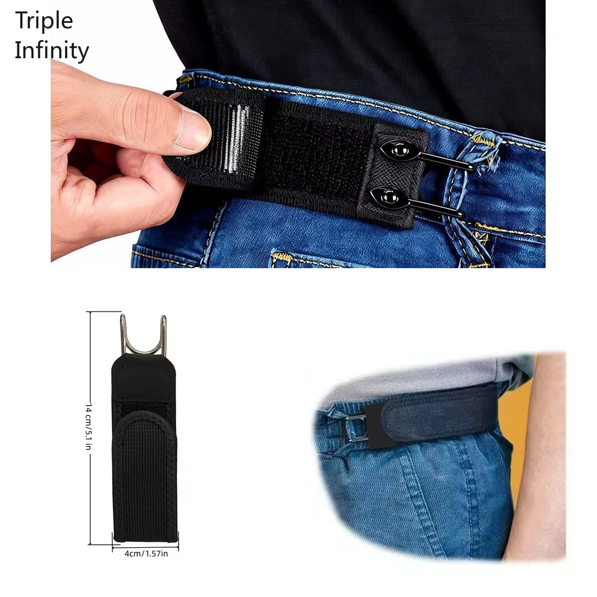 Ceinture unisexe tendance 2026 sans boucle