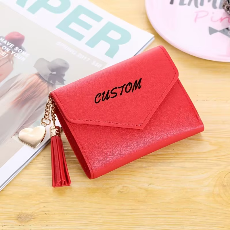 Portefeuille pour femme personnalisé avec lettre