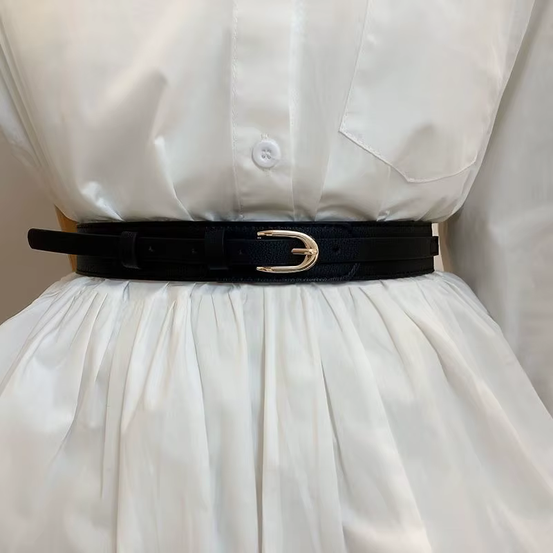 La ceinture de taille pour femme est une ceinture large pour pantalon