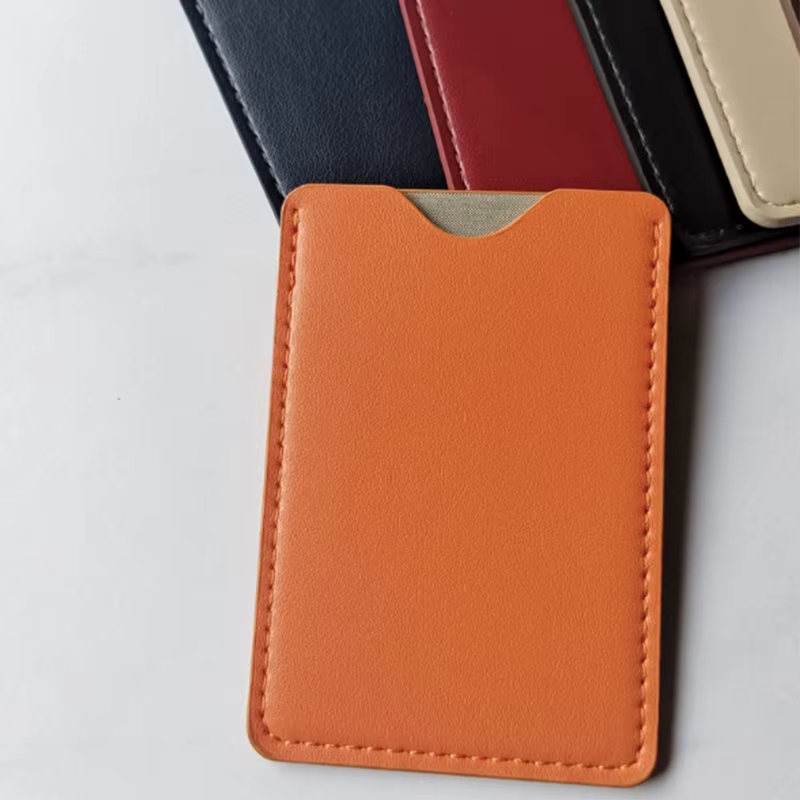 Porte-carte antivol NFC en cuir PU de qualité supérieure