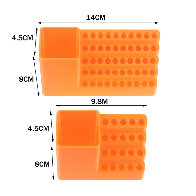Nouveau support de rangement pour embouts de perceuse (20/50 trous), organisateur de têtes de tournevis, support de rangement pour tournevis, organisateur de têtes hexagonales pour panneau perforé