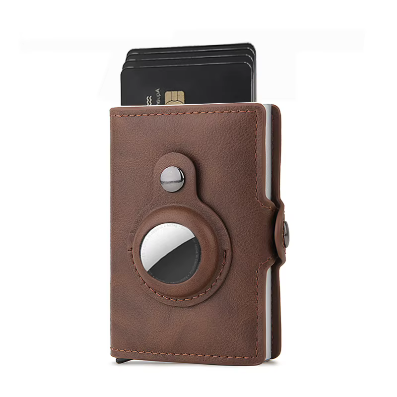 Porte-carte Rfid en carbone pour hommes et femmes