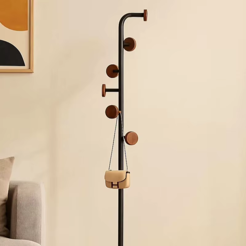 Porte-manteau design de luxe en bois, style îlot, pour vêtements et vestes, pour salon et hôtel, Appendiabiti Da Parete, Mobilier d'hôtel