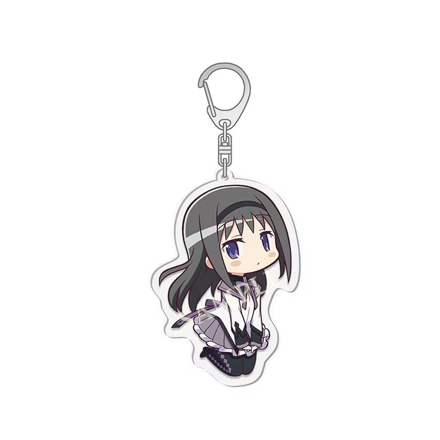 Porte-clés Anime Puella Magi Madoka Magica, Kaname Akemi Homura, Miki Sayaka, Tomoe Mami, Kyoko, pour les fans, cadeaux, bijoux