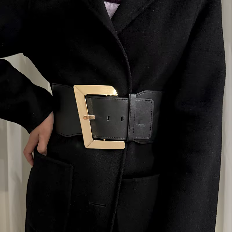 Ceinture large grande taille pour femme