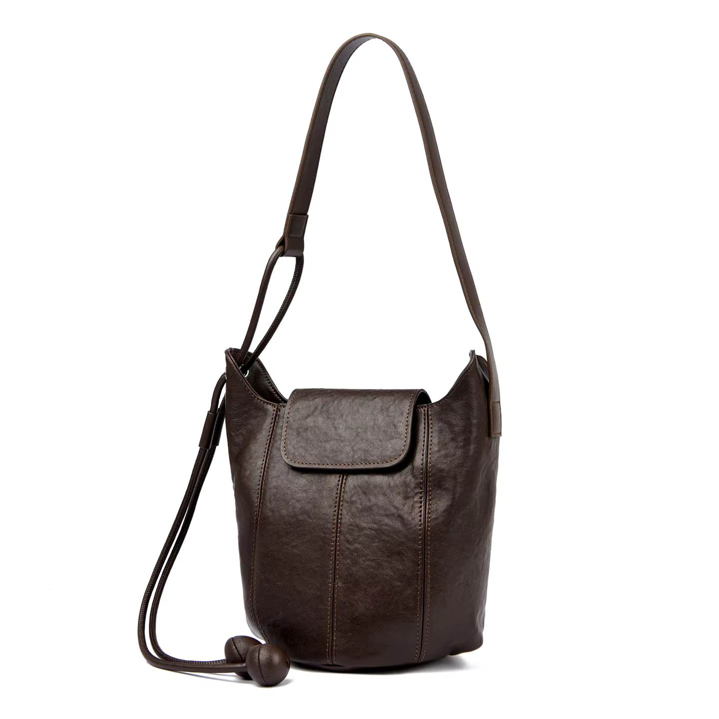 Sac bandoulière en cuir véritable pour femme