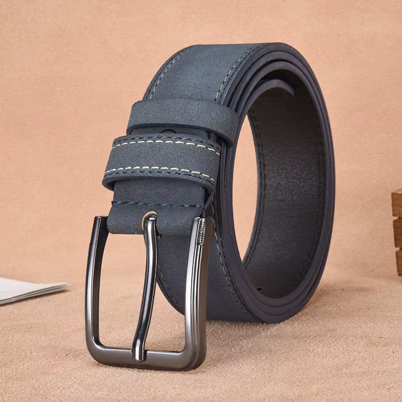 Ceinture pour homme avec boucle en métal