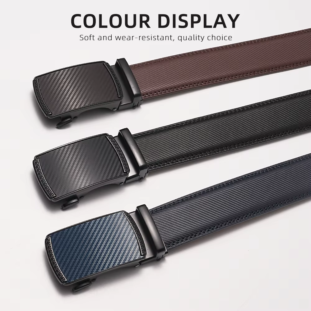 Ceinture en cuir véritable LAMBRUSSO pour homme