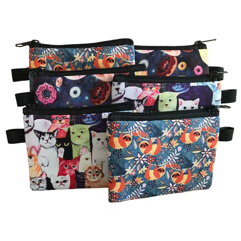 Porte-monnaie personnalisable avec votre logo/image/nom
