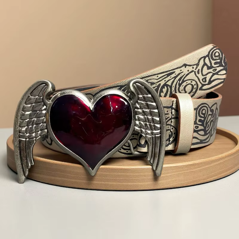 Ceinture pour femme de style punk rétro à la mode