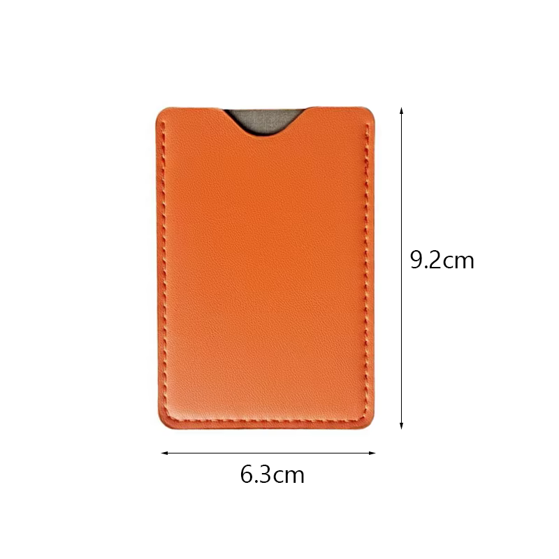 Porte-carte antivol NFC en cuir PU de qualité supérieure