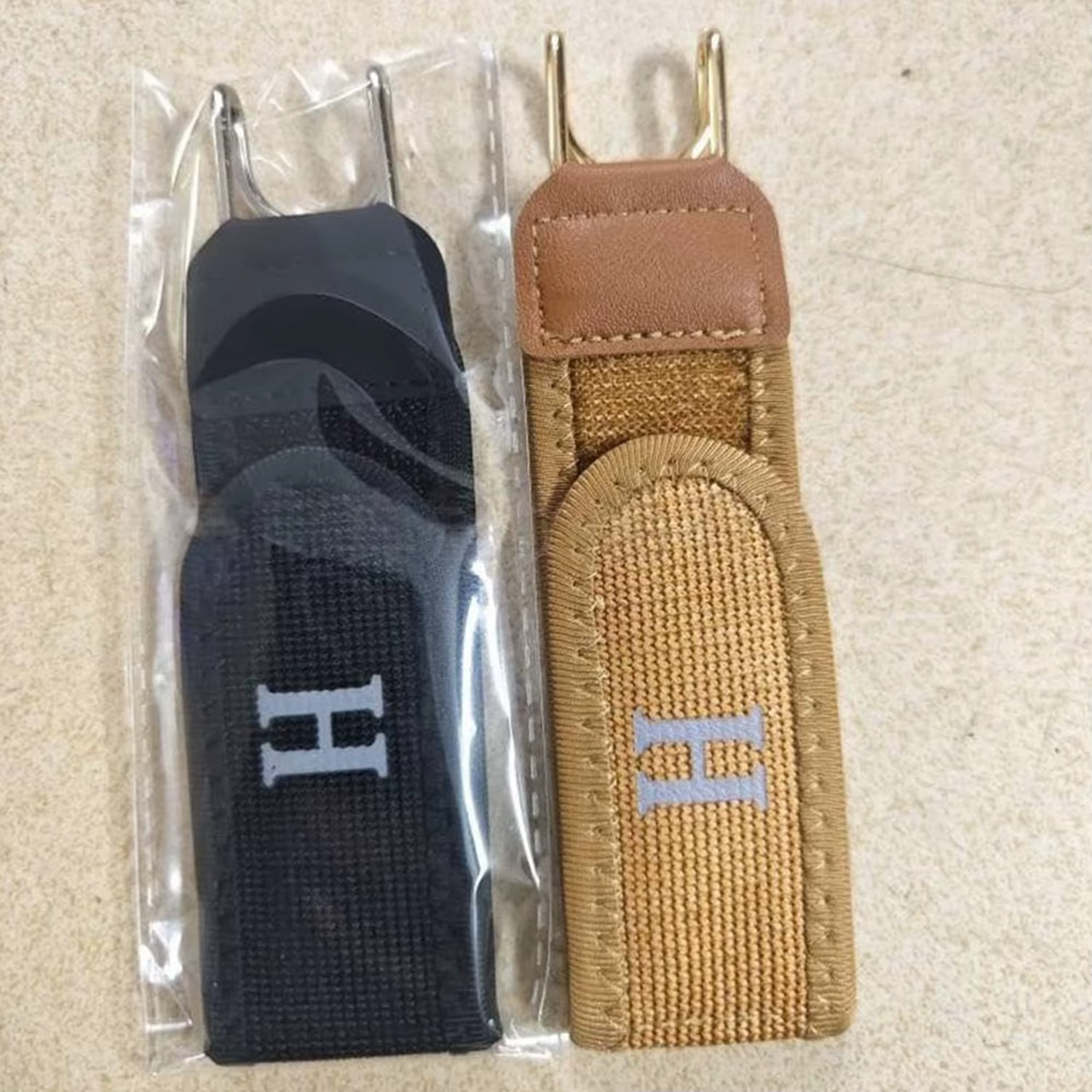 Ceinture élastique sans boucle réglable avec crochet