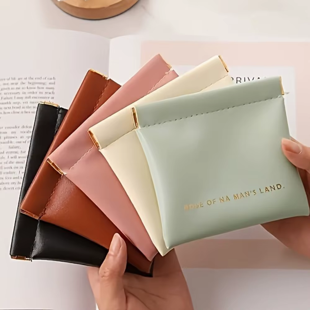 Portefeuille à fermeture magnétique pour femmes, Mini organisateur multicolore, petit sac de rangement, rangement de voyage avec pochette pour pièces de monnaie de rouge à lèvres