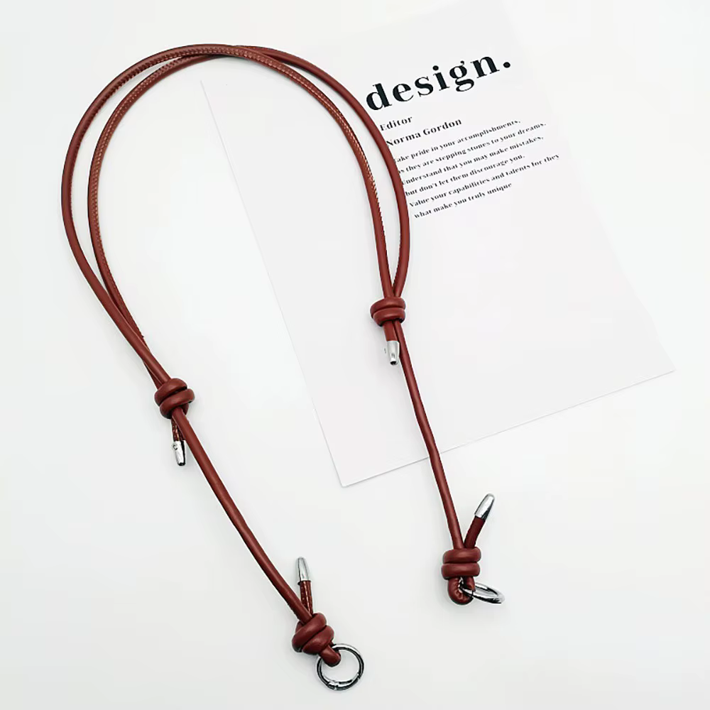 1 pièces longue bandoulière en cuir sac