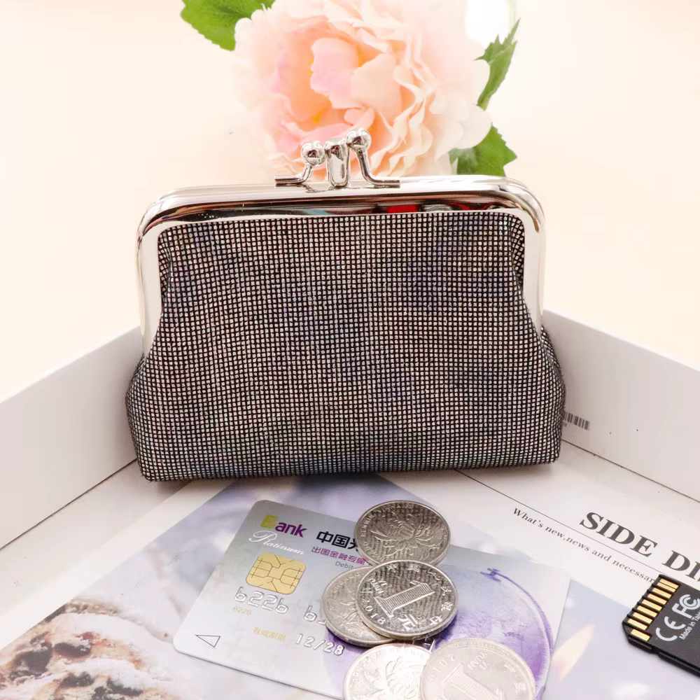 Porte-monnaie double couche pour femmes