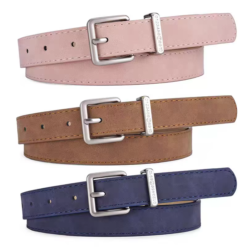 Ceinture rétro givrée pour femmes