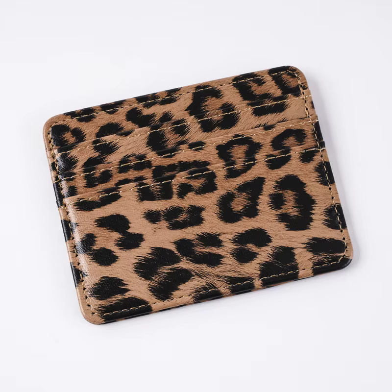 Portefeuille en cuir PU pour femmes