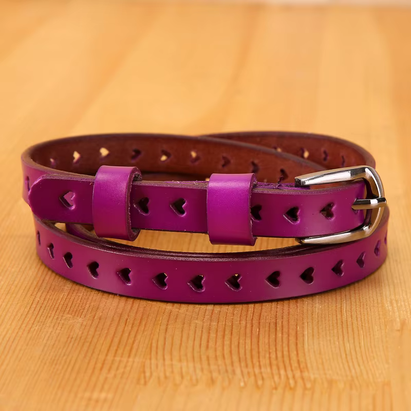 Ceintures pour femmes en cuir véritable