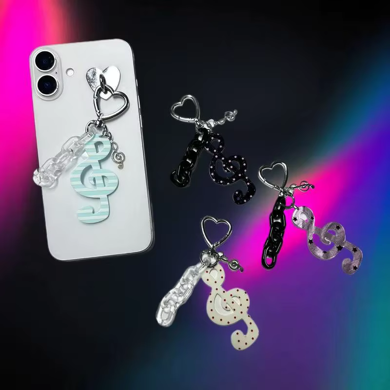 Porte-clés fantaisie Harmony Note