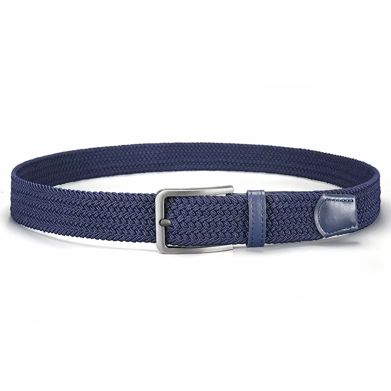 Ceinture élastique tressée pour hommes