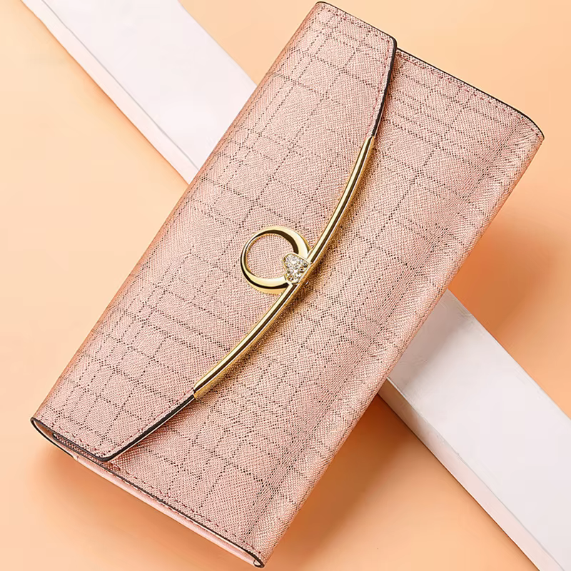 Portefeuille Long en cuir pour femmes
