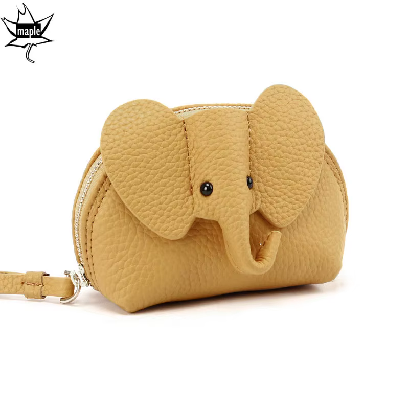 Ins – joli porte-monnaie en forme d'éléphant blanc