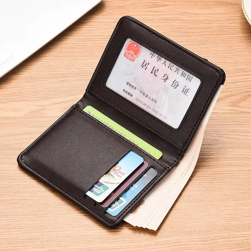 Petit portefeuille minimaliste ultra-fin pour hommes