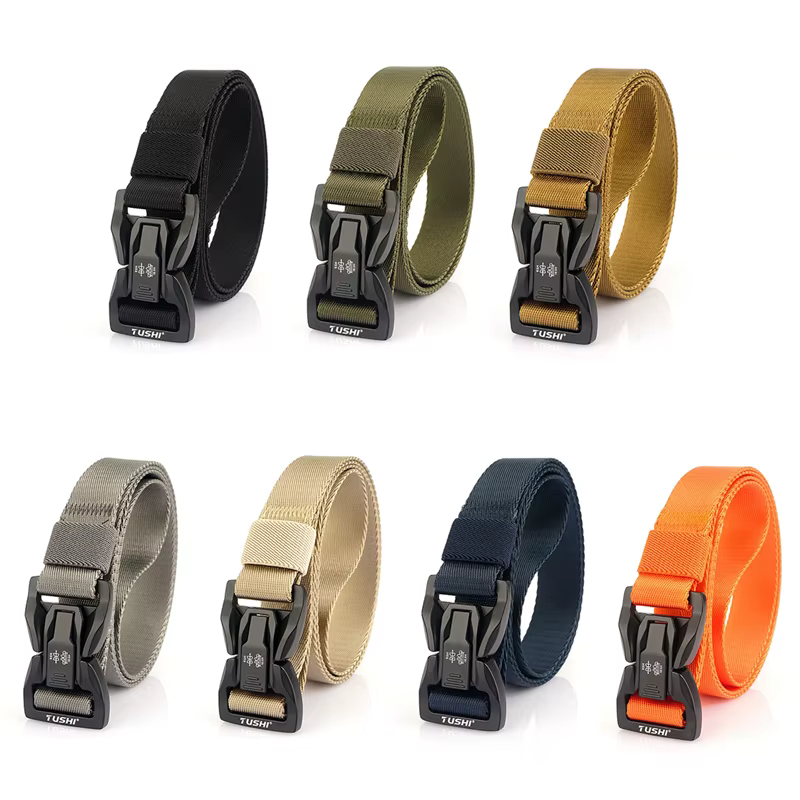 VATLTY ceinture en Nylon pour hommes et femmes
