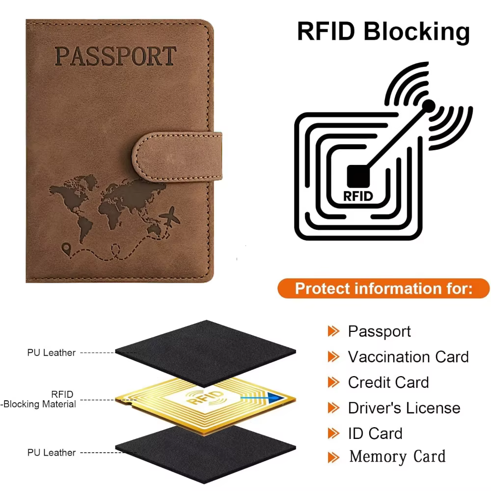 Porte-passeport pour voyage Essentials